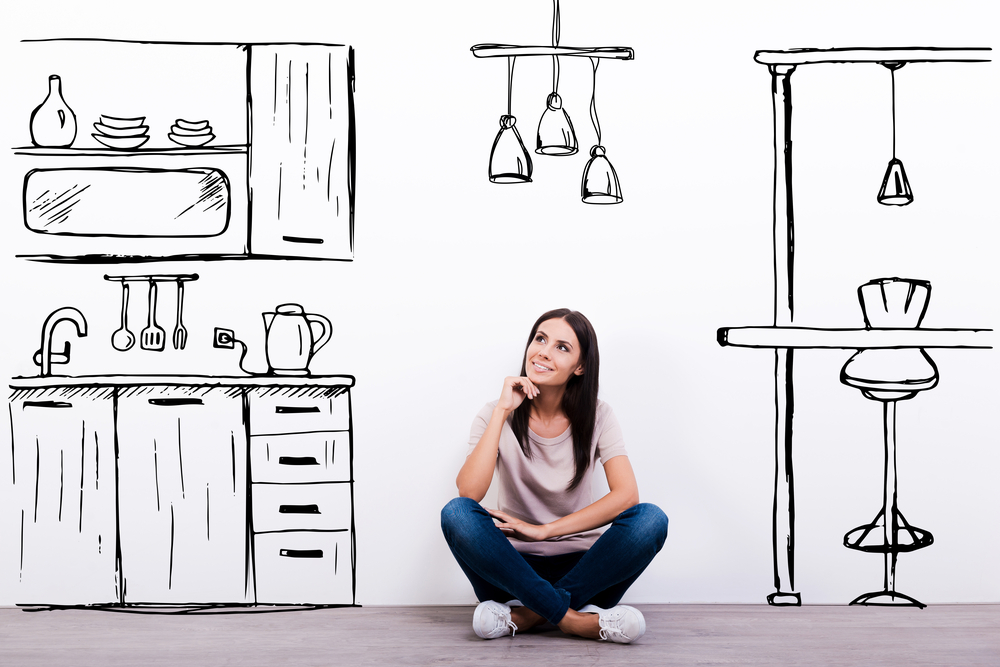Dromen over een nieuwe, goedkope keuken Dromen over een nieuwe, goedkope keuken